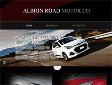 Tablet Screenshot of albionroadmotorco.com